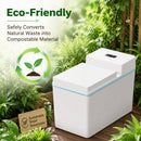 Composting Toilet, Waterless Toilets Suitable for Tiny Houses, Vans, Boats, with Heating Plate, Electric Mixing, Urine Separating and Exhaust Fan