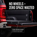 Slide-Out Truck Bed Cargo Tray, Pickup Truck Storage Organizer for 5.5ft 5.6ft & 5.7ft+ Beds, Heavy Duty Pull-Out Cargo Slide for Tools, Gear & Equipment, UV-Protected Polyethylene