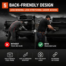 Slide-Out Truck Bed Cargo Tray, Pickup Truck Storage Organizer for 5.5ft 5.6ft & 5.7ft+ Beds, Heavy Duty Pull-Out Cargo Slide for Tools, Gear & Equipment, UV-Protected Polyethylene