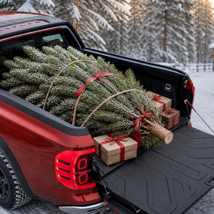 Slide-Out Truck Bed Cargo Tray, Pickup Truck Storage Organizer for 5.5ft 5.6ft & 5.7ft+ Beds, Heavy Duty Pull-Out Cargo Slide for Tools, Gear & Equipment, UV-Protected Polyethylene