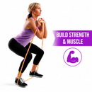 Resistance Bands for Working Out, Rubber Pull Up Assistance Bands, Exercise Bands, Workout Bands, Resistance Bands for Legs, Physical Therapy, Muscle Training, Men and Women