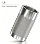 LECARDIO 1LB Heavy Weighted Stainless Steel Pen Holder