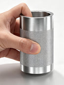 LECARDIO 1LB Heavy Weighted Stainless Steel Pen Holder