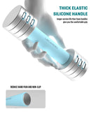Adjustable Dumbbell Set, Hand Weights Sets for Women with Silicone Handles 2LB-8LB Steel Weights for Women