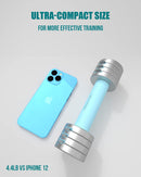 Adjustable Dumbbell Set, Hand Weights Sets for Women with Silicone Handles 2LB-8LB Steel Weights for Women