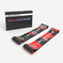 Multicoloured Training Bands With Coaching Exercise Brochure