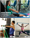Lecardio Resistance Bands Elastic Exercise Bands Set