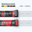 Multicoloured Training Bands With Coaching Exercise Brochure
