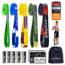 LECARDIO Camo Thickened Resistance Bands Assistance Set